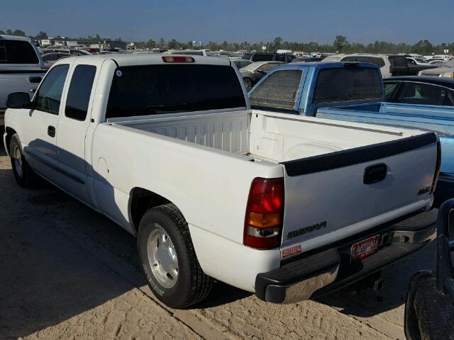 2GTEC19T231102599 - 2003 GMC NEW SIERRA WHITE photo 3