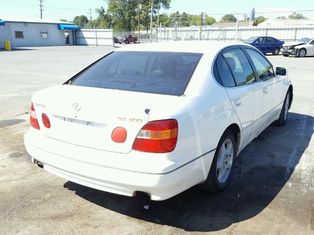 JT8BD68S4X0053556 - 1999 LEXUS GS WHITE photo 4