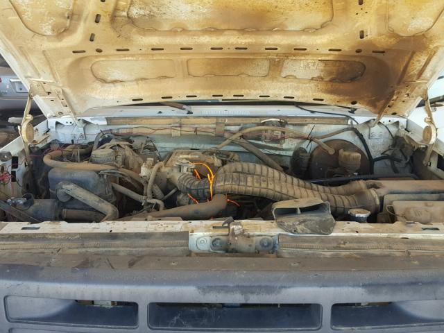 3FTHF26H1VMA49786 - 1997 FORD F250 WHITE photo 7