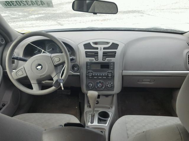 1G1ZT62875F224139 - 2005 CHEVROLET MALIBU MAX ვერცხლისფერი ფოტო 9
