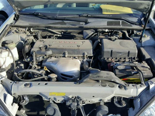 4T1BE32K04U794843 - 2004 TOYOTA CAMRY SILVER photo 7