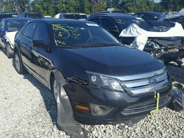 3FAHP0HA1BR164281 - 2011 FORD FUSION BLACK photo 1