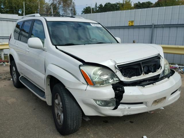 JTJBT20X540045477 - 2004 LEXUS GX WHITE photo 1