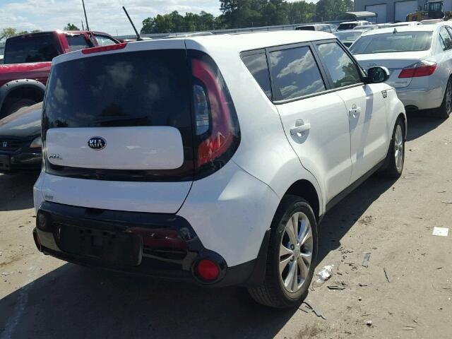 KNDJP3A5XG7368635 - 2016 KIA SOUL + WHITE photo 4