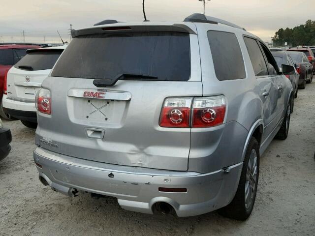 1GKKRTED8BJ217714 - 2011 GMC ACADIA DEN SILVER photo 4