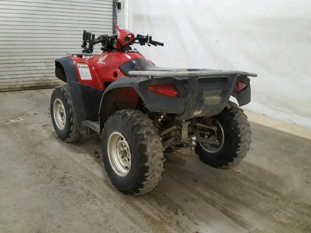 478TE280X3A021203 - 2003 HONDA TRX650 FA RED photo 3