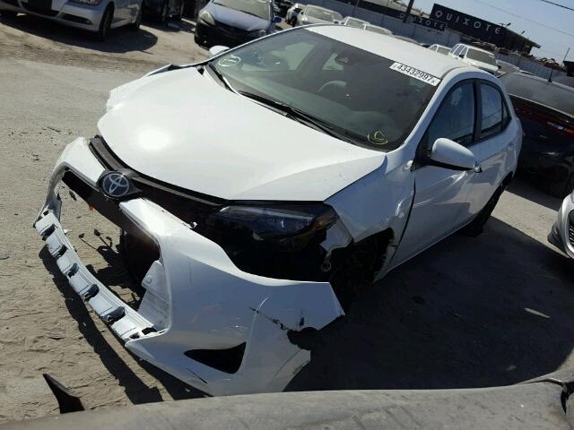 5YFBURHE0HP624691 - 2017 TOYOTA COROLLA L WHITE photo 2