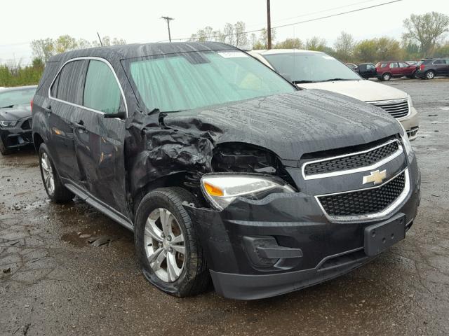 2GNFLEEKXE6135808 - 2014 CHEVROLET EQUINOX LS BLACK photo 1