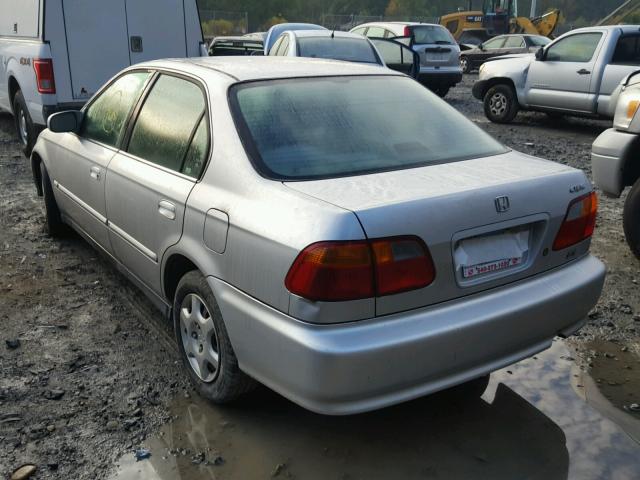 1HGEJ8644XL005210 - 1999 HONDA CIVIC EX 银色 照片 3