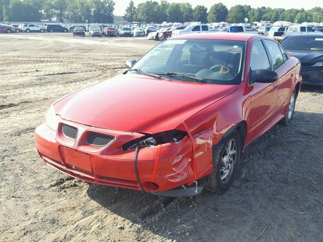 1G2NF52E54M686467 - 2004 PONTIAC GRAND AM S 红色 照片 2
