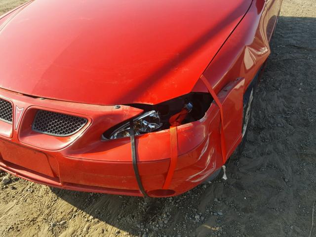 1G2NF52E54M686467 - 2004 PONTIAC GRAND AM S 红色 照片 9