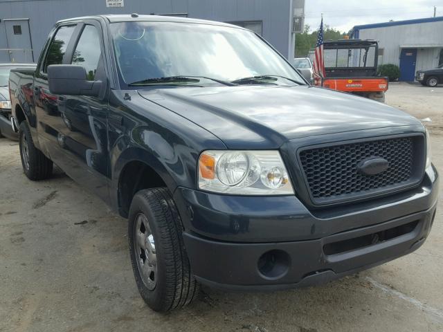 1FTPW12V06FB53270 - 2006 FORD F150 GREEN photo 1