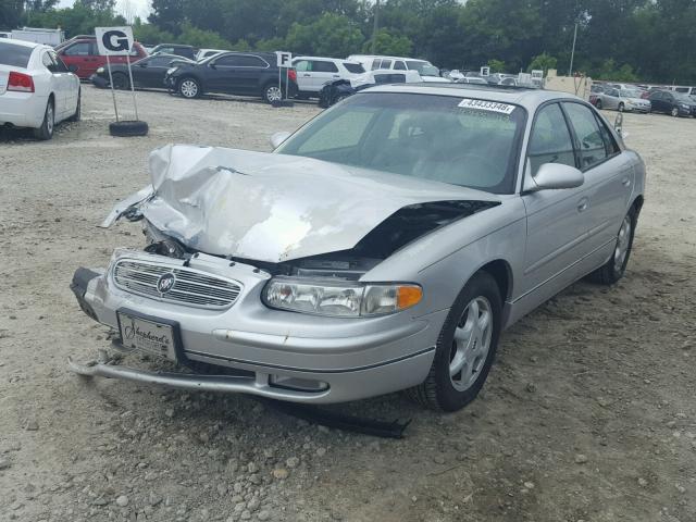 2G4WB55K221228564 - 2002 BUICK REGAL LS SILVER photo 2