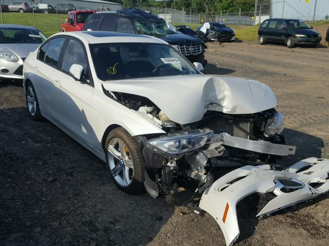 WBA3D5C51EKX97423 - 2014 BMW 328 D WHITE photo 1