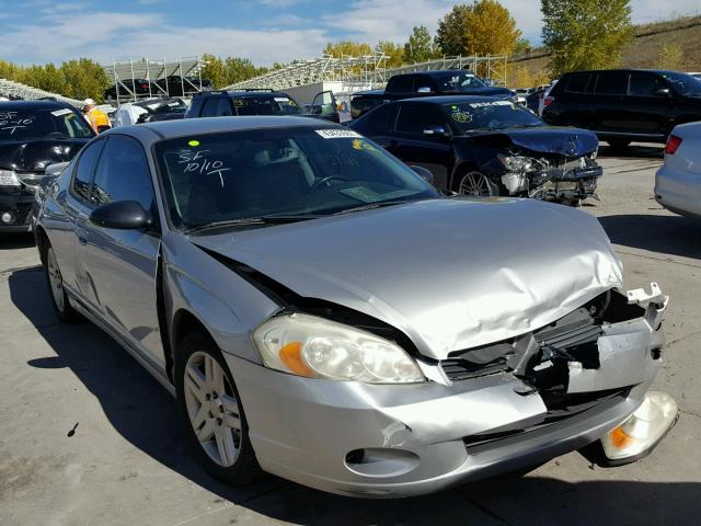 2G1WK15K079163728 - 2007 CHEVROLET MONTE CARL SILVER photo 1