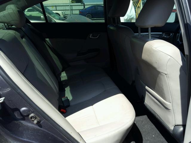 19XFB2F94EE223663 - 2014 HONDA CIVIC EXL 灰色 照片 6