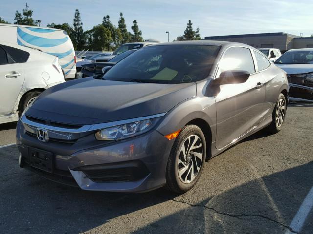 2HGFC4B0XGH307902 - 2016 HONDA CIVIC LX GRAY photo 2