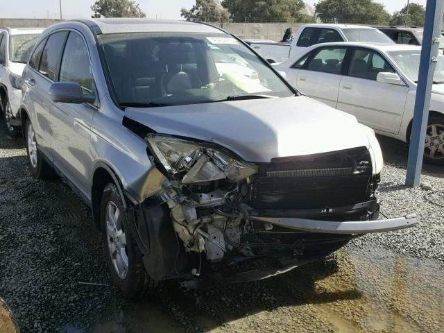 JHLRE38707C031045 - 2007 HONDA CR-V EXL SILVER photo 1