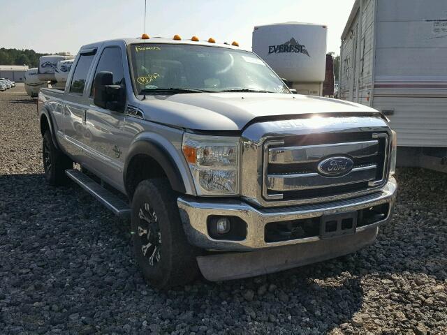 1FT7W2BT7BEC00430 - 2011 FORD F250 SILVER photo 1