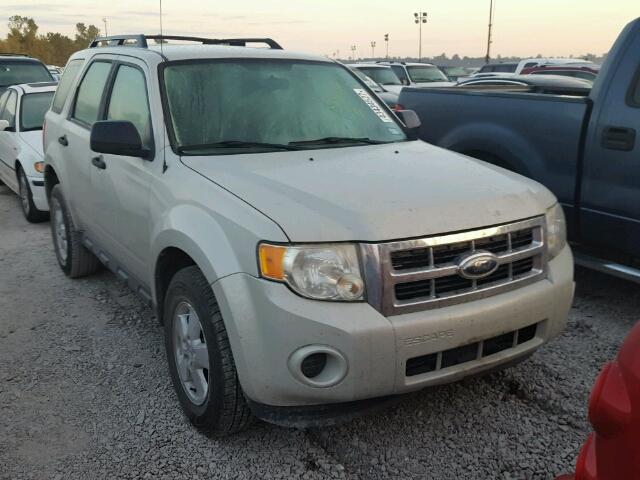 1FMCU02789KA19288 - 2009 FORD ESCAPE XLS CREAM photo 1