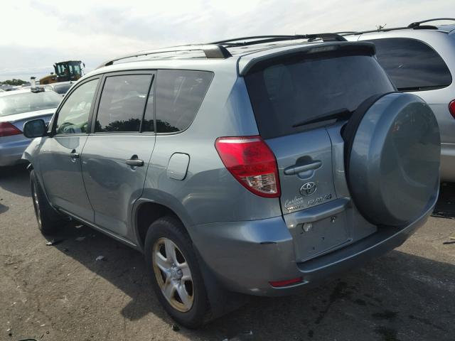 JTMBK33V686034724 - 2008 TOYOTA RAV4 GREEN photo 3