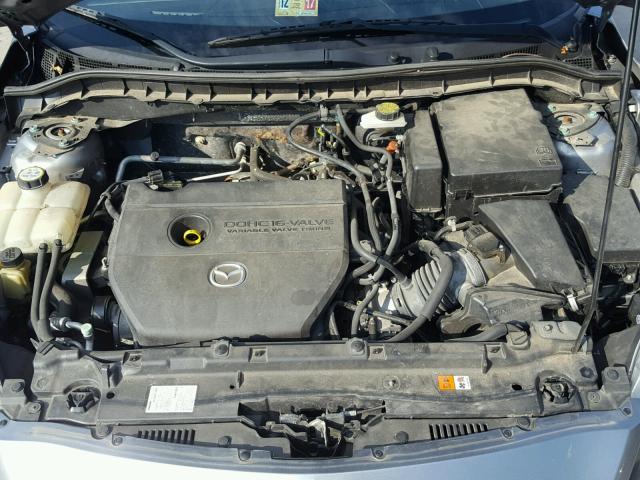 JM1BL1UG0C1518752 - 2012 MAZDA 3 I GRAY photo 7