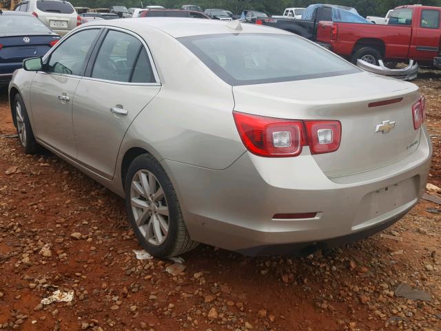 1G11H5SAXDF192930 - 2013 CHEVROLET MALIBU LTZ 金色 照片 3