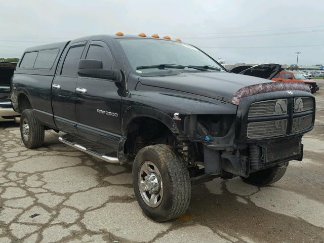 3D7KS28C95G768565 - 2005 DODGE RAM 2500 S BLACK photo 1