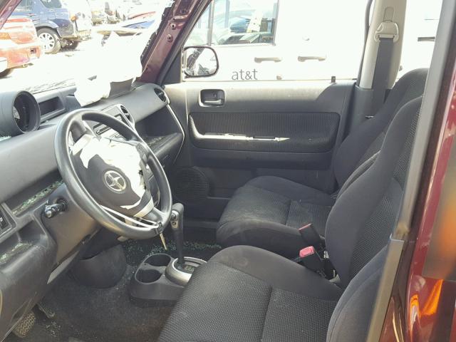 JTLKT324664037609 - 2006 TOYOTA SCION XB Бордовый фото 5