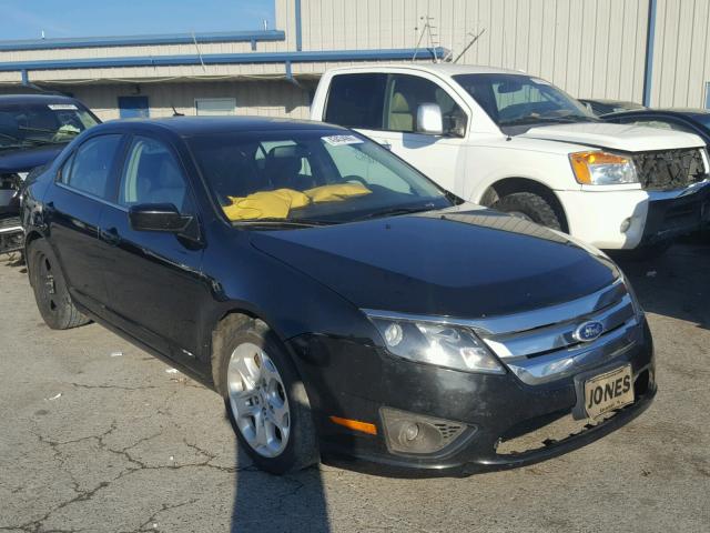 3FAHP0HA1BR161977 - 2011 FORD FUSION SE BLACK photo 1