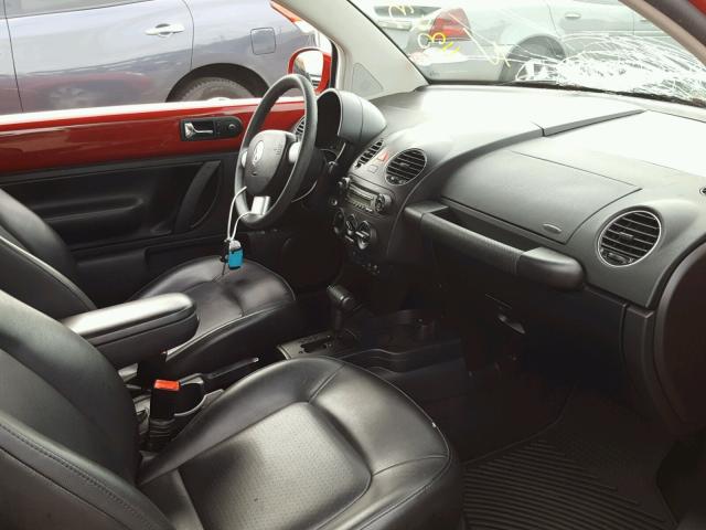 3VWPG31C38M502043 - 2008 VOLKSWAGEN NEW BEETLE Qırmızı foto 5