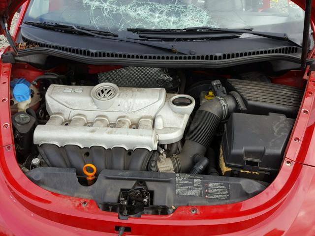 3VWPG31C38M502043 - 2008 VOLKSWAGEN NEW BEETLE Qırmızı foto 7