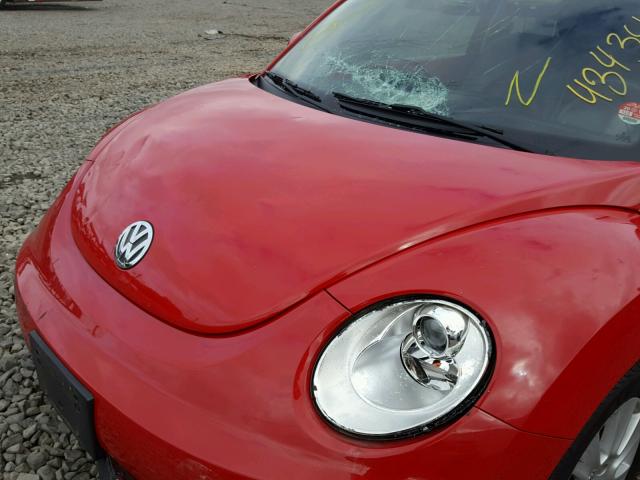 3VWPG31C38M502043 - 2008 VOLKSWAGEN NEW BEETLE Qırmızı foto 9