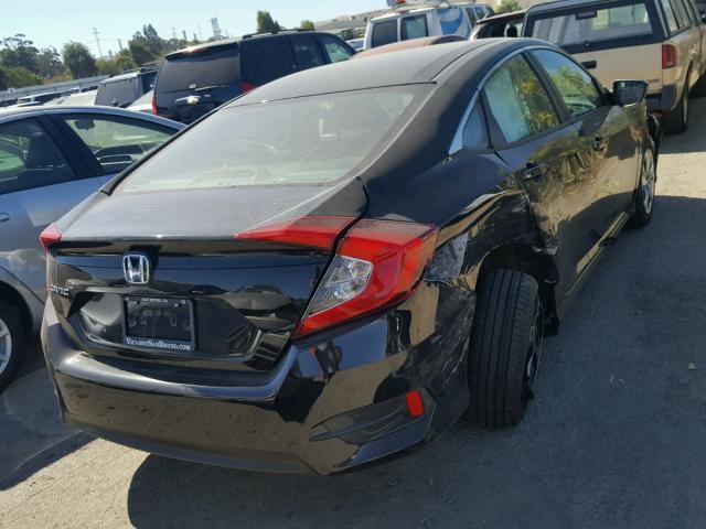 2HGFC2F55HH545555 - 2017 HONDA CIVIC LX BLACK photo 4