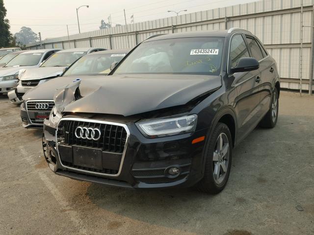 WA1GFCFS1FR010462 - 2015 AUDI Q3 PRESTIG BLACK photo 2