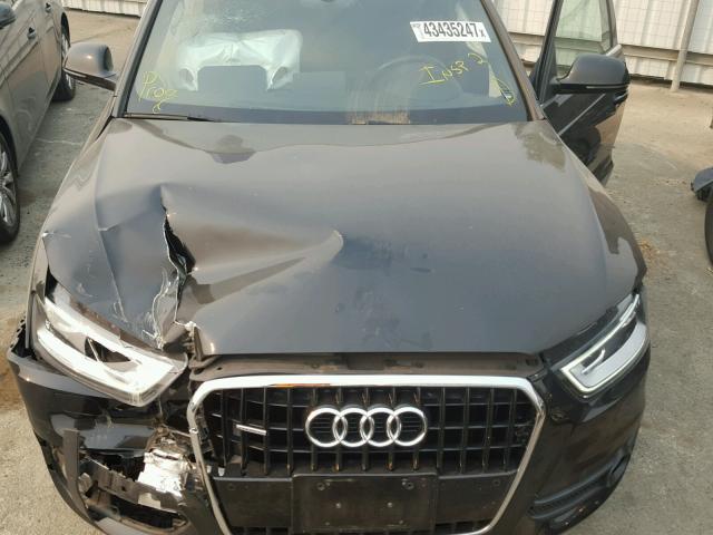 WA1GFCFS1FR010462 - 2015 AUDI Q3 PRESTIG BLACK photo 7