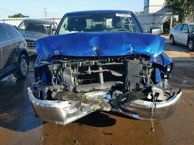 1C6RR7GG5GS356409 - 2016 RAM 1500 SLT BLUE photo 9