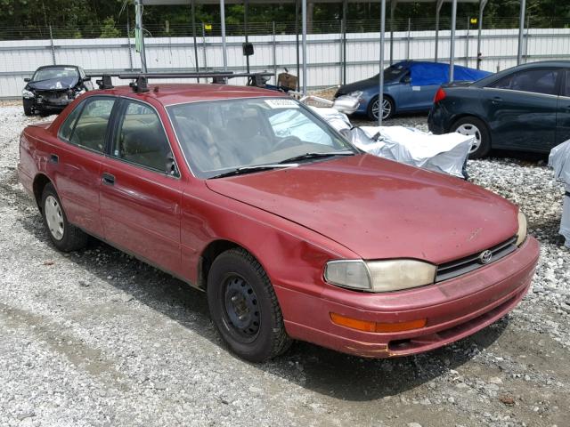 4T1SK11E9PU300900 - 1993 TOYOTA CAMRY DX RED photo 1
