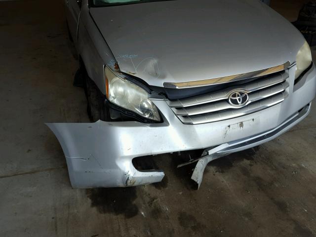 4T1BK36B05U020502 - 2005 TOYOTA AVALON XL SILVER photo 9