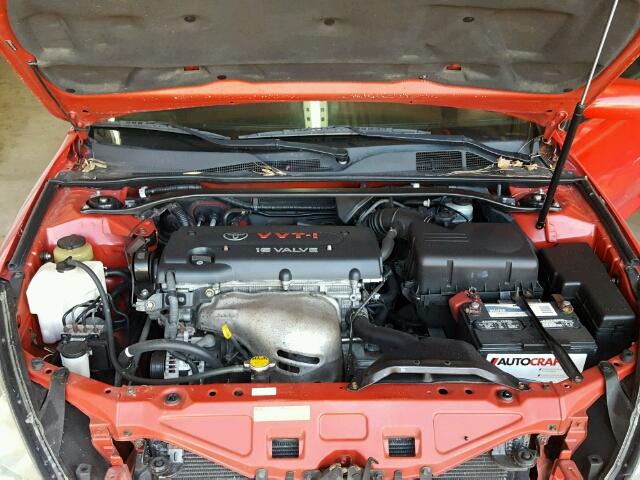 4T1CE38P46U639156 - 2006 TOYOTA CAMRY SOLA RED photo 7