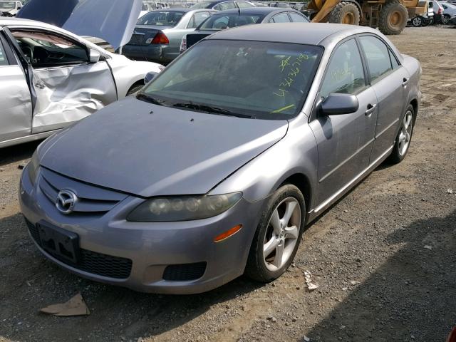 1YVHP80C575M23297 - 2007 MAZDA MAZDA6 SILVER photo 2