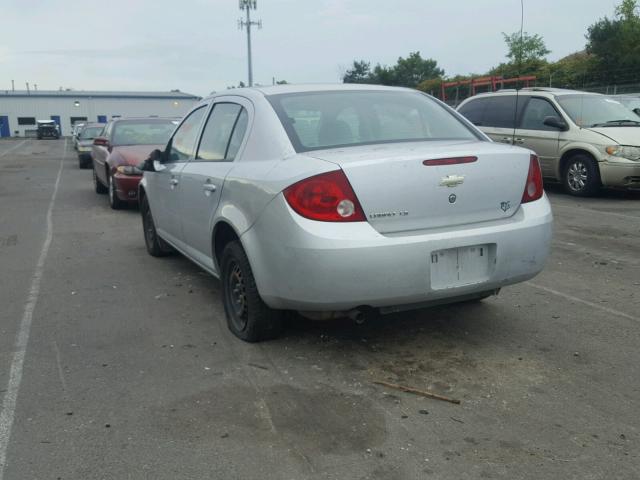 1G1AK55F067656717 - 2006 CHEVROLET COBALT LS SILVER photo 3