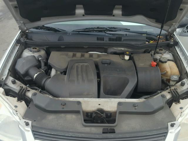 1G1AK55F067656717 - 2006 CHEVROLET COBALT LS SILVER photo 7