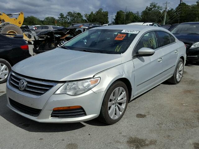 WVWMN7AN8CE511078 - 2012 VOLKSWAGEN CC SPORT SILVER photo 2