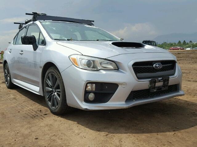 JF1VA1D68F9817251 - 2015 SUBARU WRX PREMIU GRAY photo 1