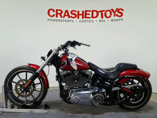 1HD1BFV21DB051592 - 2013 HARLEY-DAVIDSON FXSB BREAK RED photo 5