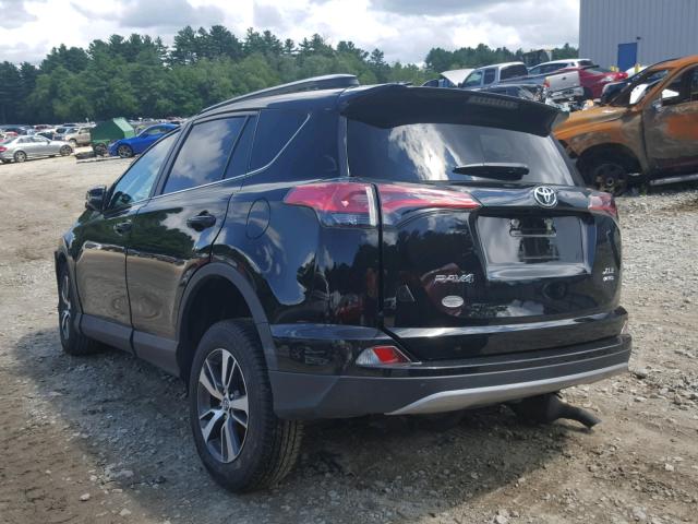 2T3RFREV8JW721923 - 2018 TOYOTA RAV4 ADVEN BLACK photo 3