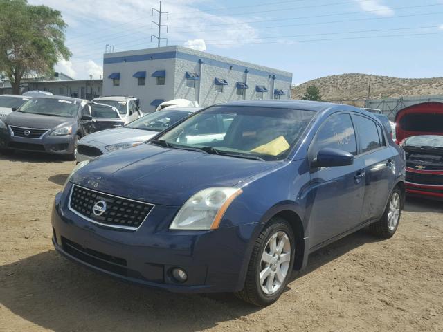 3N1AB61EX9L667673 - 2009 NISSAN SENTRA 2.0 BLUE photo 2