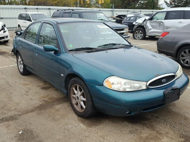 3FAFP66L6WM142665 - 1998 FORD CONTOUR LX GREEN photo 1