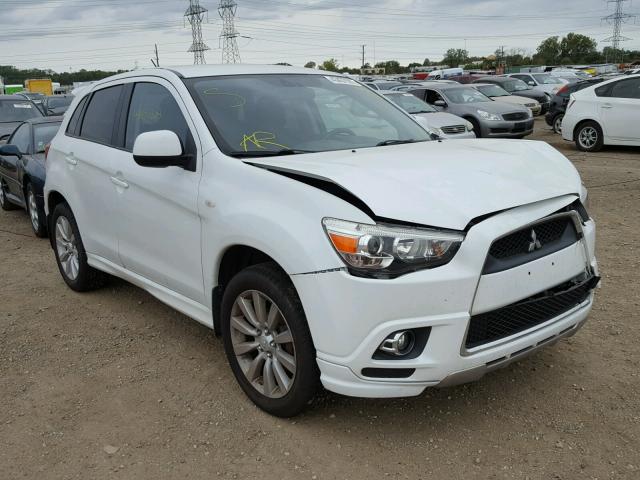 JA4AP4AU3BZ002889 - 2011 MITSUBISHI OUTLANDER WHITE photo 1